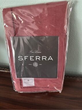 Sferra Set of 4 Linen Napkins Discontinued Color — NIP